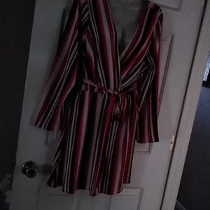 Red/Blue/ Pink/White w/ belt